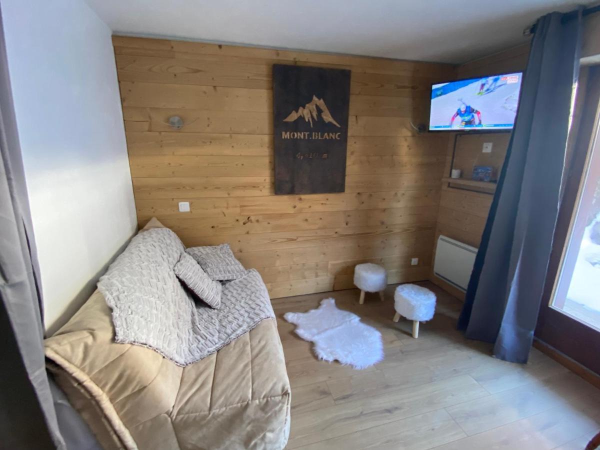 Chaleureux appartement rénové ambiance chalet Praz-sur-Arly Esterno foto