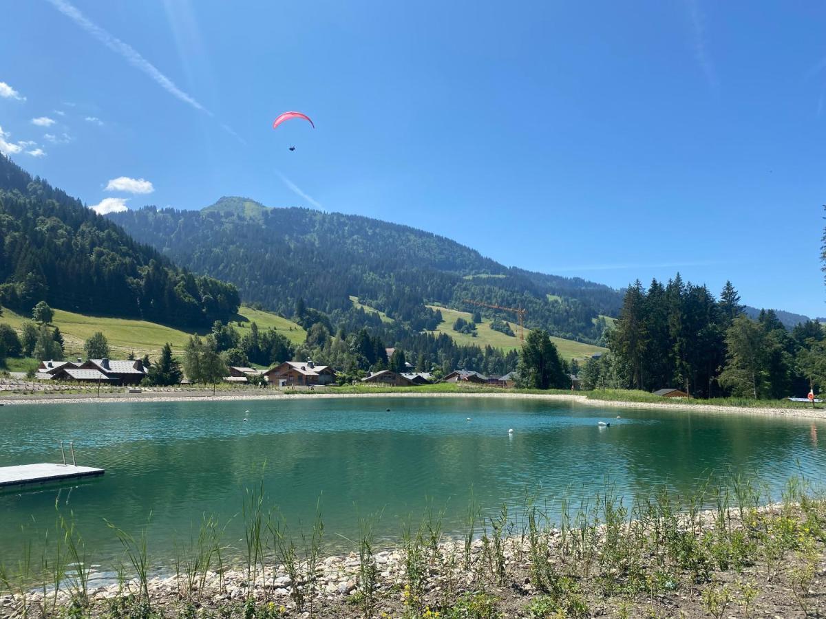 Chaleureux appartement rénové ambiance chalet Praz-sur-Arly Esterno foto
